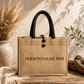 Tote Bag Jute Personnalisable – Impression sur mesure