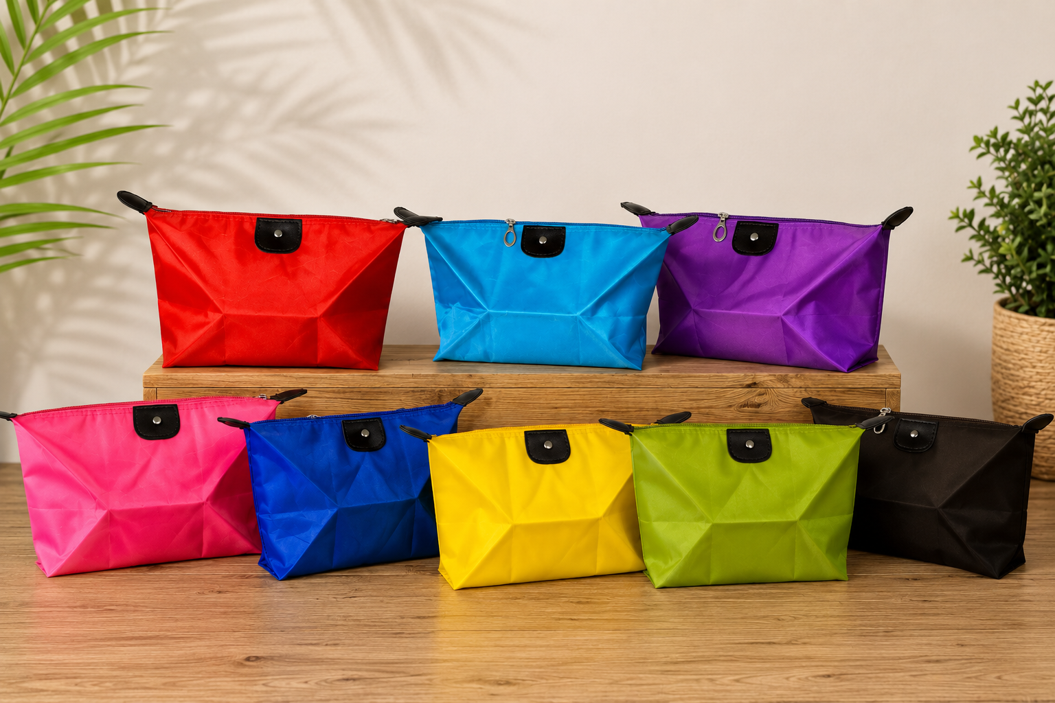 Pochette Zippée Personnalisable – 8 Coloris au Choix